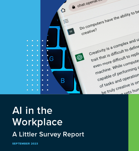 Littler AI Employer Survey Report 2023