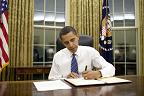 President Obama signing legislation