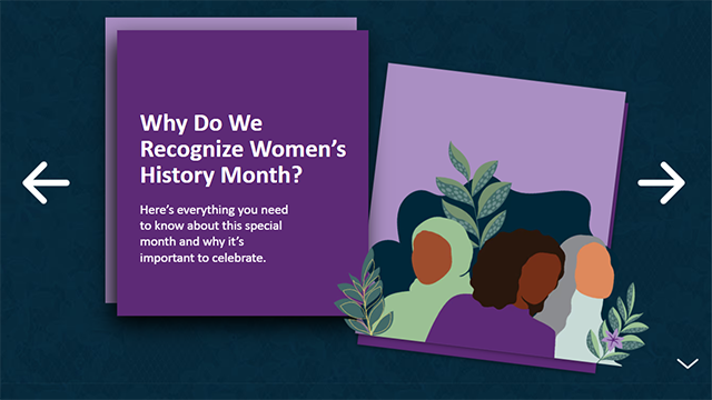 Women's History Month 2025 Experience