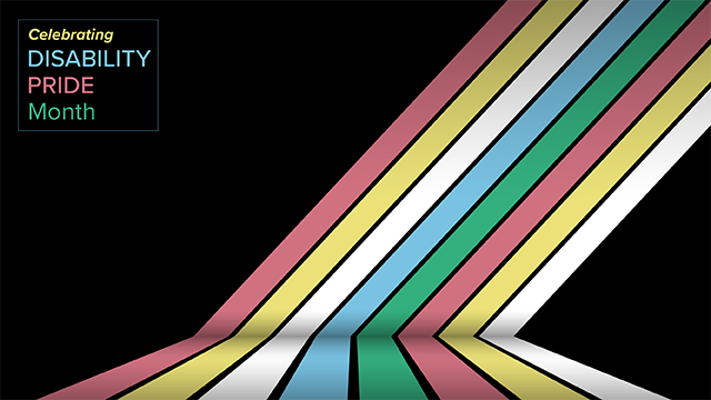 Celebrating Disability Pride Month Background