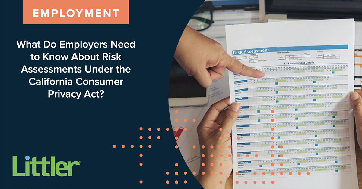 What do employers need to know about risk assessments under the ...