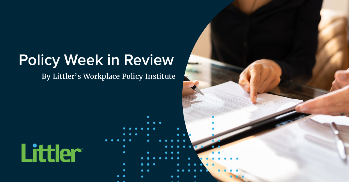 Policy Week in Review – April 17, 2026