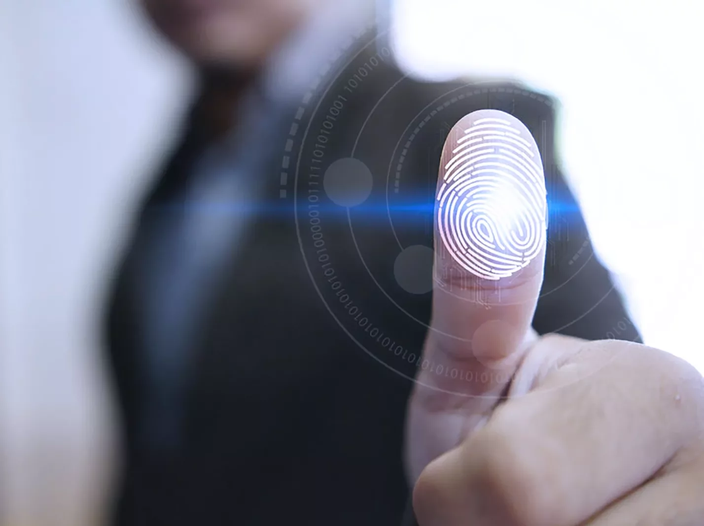 privacy security biometric fingerprint reader