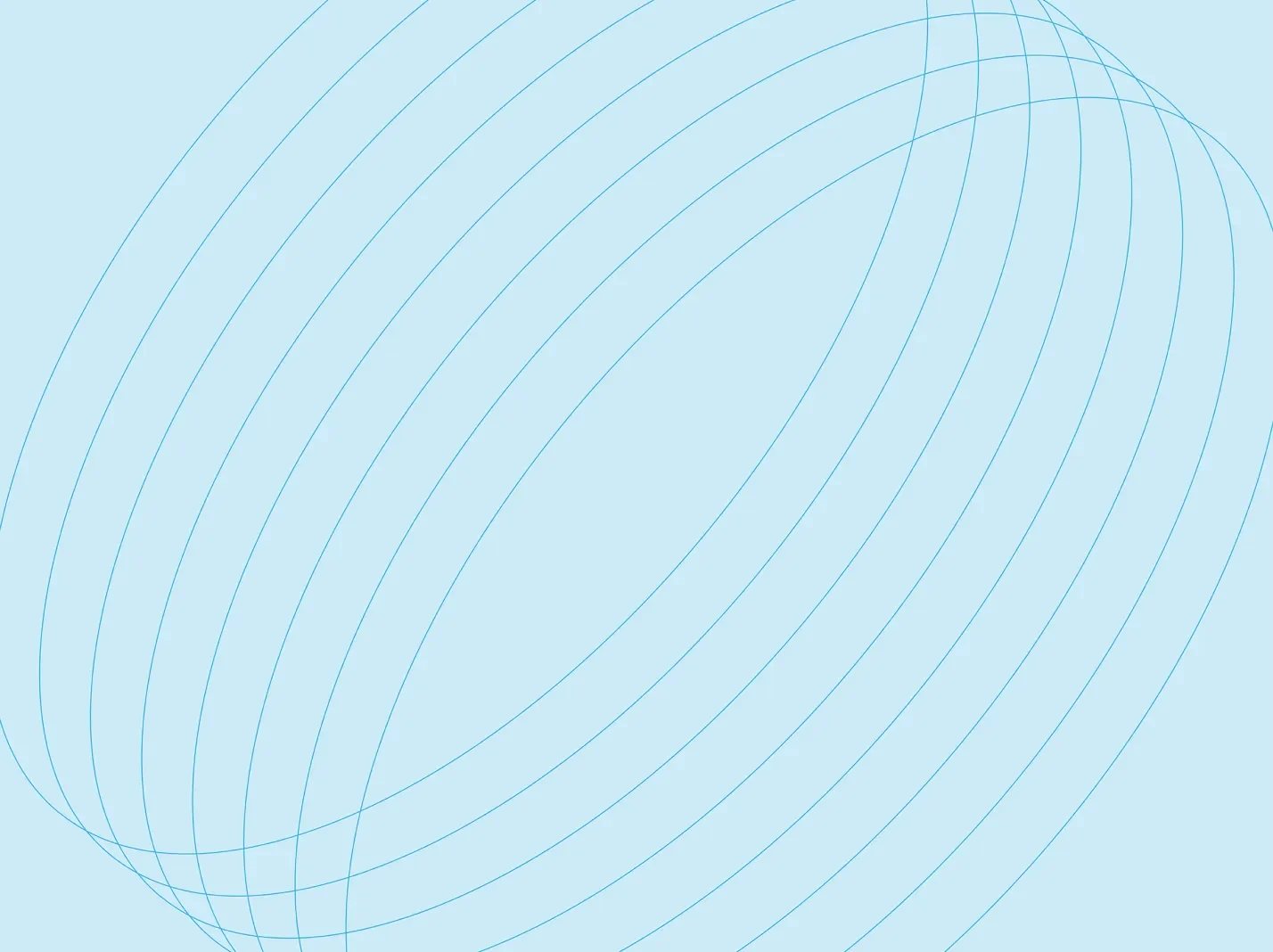 Blue circle graphic on a light blue background